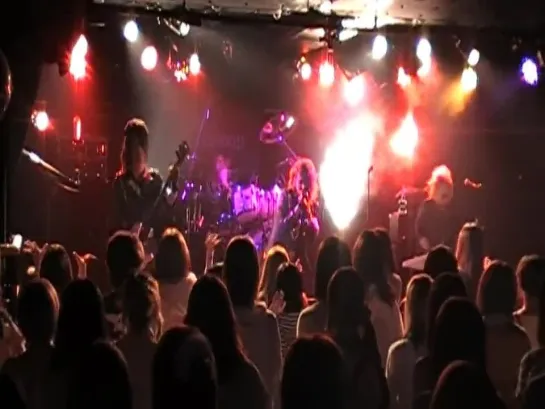 [jrokku] Hi:BRiD - Burn live at Ikebukuro BlackHole 2012/08/09