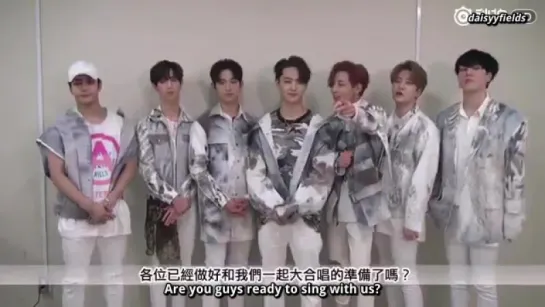 [VIDEO] 170628 GOT7 @ SEE YOU AT GLOBAL FAN MEETING IN HONG KONG