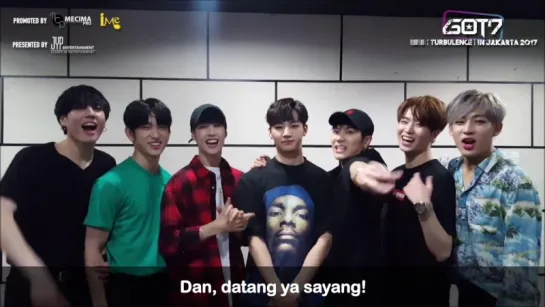 [OFFICIAL GREETINGS] GOT7 Greets Indonesian iGOT7!