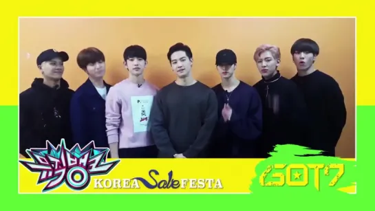 [VIDEO] 160928 GOT7 @ Korea Sale Festa