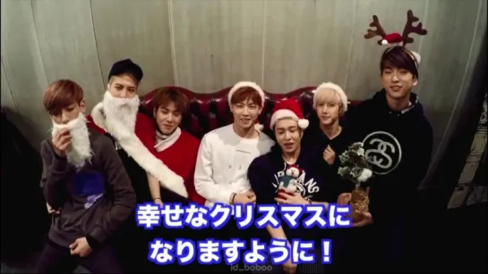 Merry Christmas 2015 from #GOT7