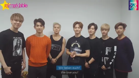 151030 Got7s message to German fans