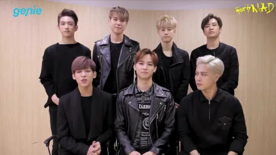 [Видео-сообщение] 150930 GOT7 MAD for Genie