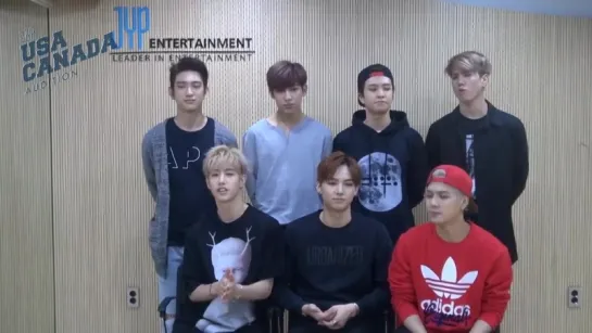 Announcement of 2015 JYP USACANADA AUDITION from GOT7 (English Ver.)