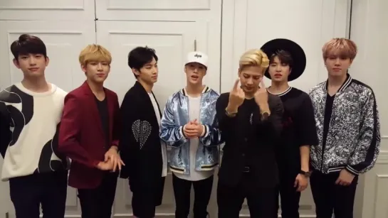 150831 GOT7 Cообщение для филиппинских IGOT7