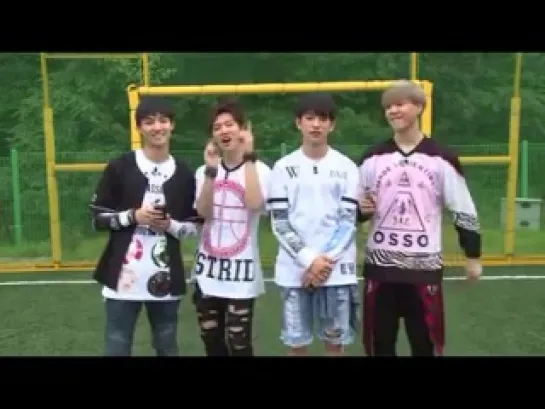 [140622] GOT7 WORLD CUP FIGHTING MESSAGE @ SBS MTV