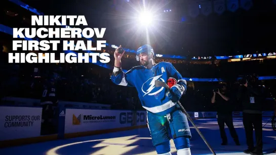 Nikita Kucherov Highlights First 50 Games of 23-24 NHL Season