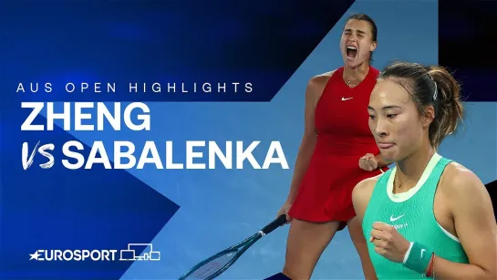 Qinwen Zheng v Aryna Sabalenka | Final | Extended Australian Open 2024 Highlights