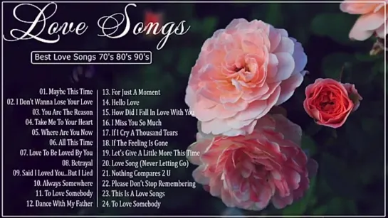 Love Songs of The 70s, 80s, 90 💕Beautiful Old Love Songs 70s 80s 90s