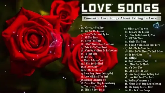 Classic Love Songs 80s 💕 Most Old Beautiful Love Songs 80s 90s 💕 Best Roman