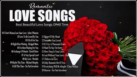 Classic Love Songs 80s  Most Old Beautiful Love Songs 80s 💕 The Best 80s Lo