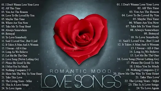 Best Romantic Songs Love Songs Playlist 2021 Great English Love Songs Collection