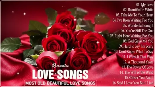 Best Romantic Love Songs 💕 Most Old Beautiful Love Songs 80s 90s 💕 The Best