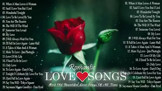 Best Romantic Love Songs Of 80s and 90s ❤️ Best Love Songs Collection 80s 90