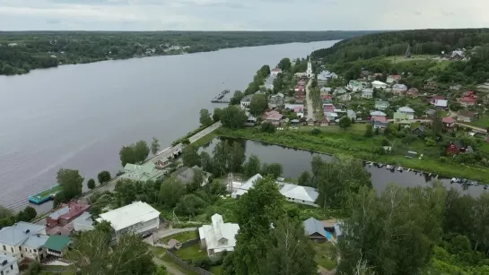 Плёс.  Где на Руси жить хорошо.