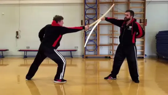 Military Sabre guards lesson 3