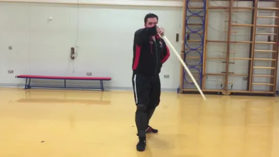 Military sabre guards lesson 2