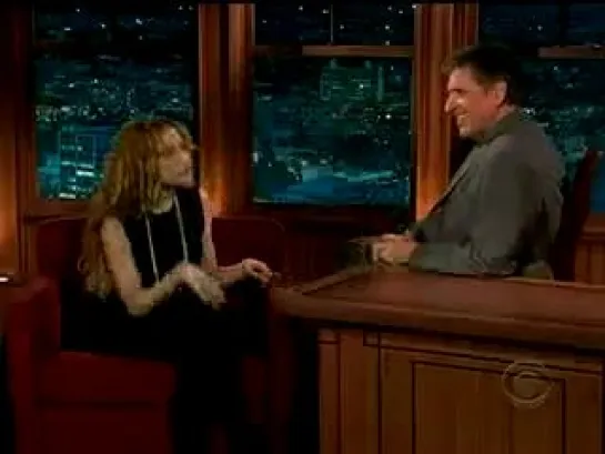 Brittany Murphy - Late Show With David Letterman