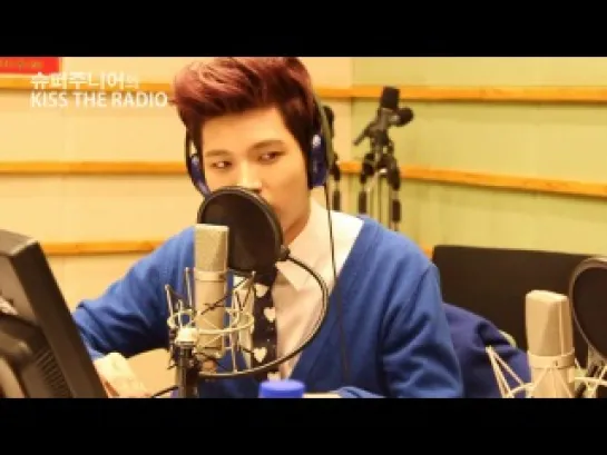 140313 KBS KISS The Radio ~Woohyun sining 소주 한 잔 - no brain~ ((KARAOKE LIVE))