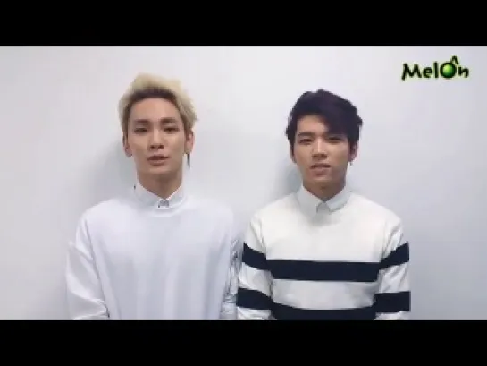 140310 Woohyun & Key ~ Toheart Greeting Melon Video