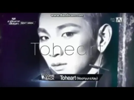 140306 MCD - Toheart (Woohyun & Key) next week debut preview: