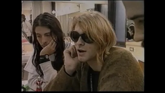 Nirvana - Interview (part of), Osaka, Japan, 02.1992