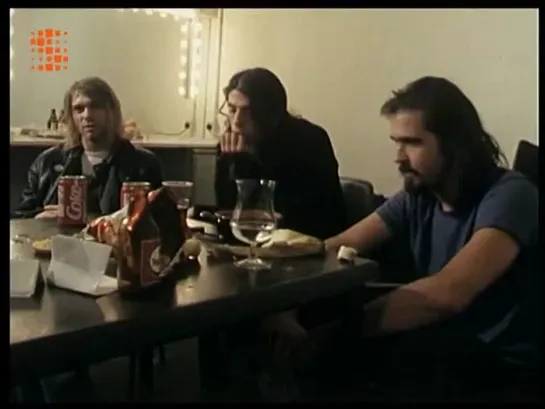 Nirvana - Interview, Vooruit, Ghent, Belgium, 23.11.1991