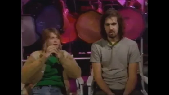 Nirvana - Interview (cut) (Vancouver, BC, Canada, 30.10.1991)