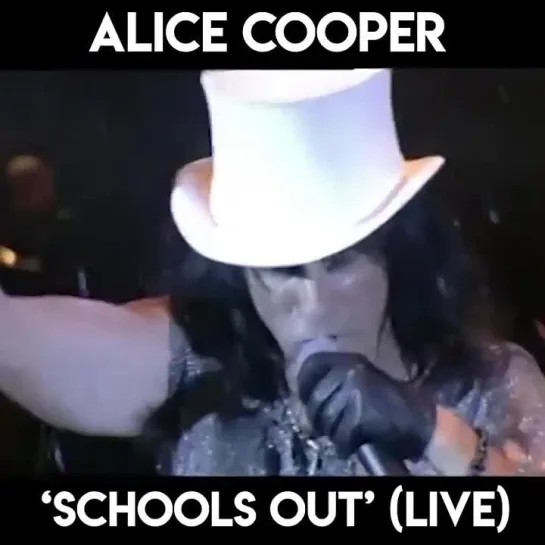 Alice Cooper - Schools Out (London, live) 2000