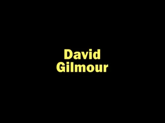 David Gilmour - CBS PROMO VIDEOS (1978)