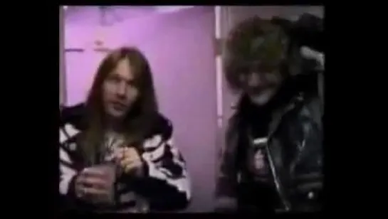 Axl Backstage (I'm bored...)