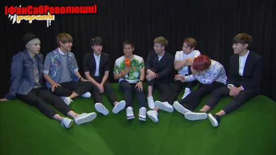 [RUS] BTS fan chat at SBS PopAsia HQ