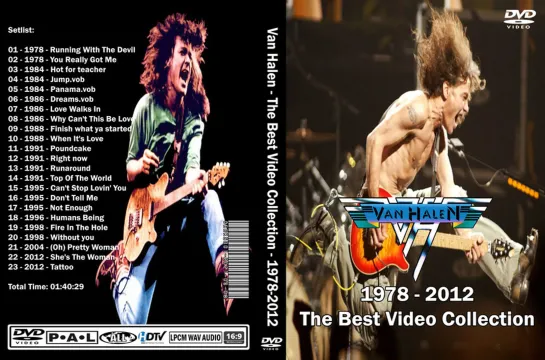 Van Halen - The Best Video Collection (1978 - 2012)