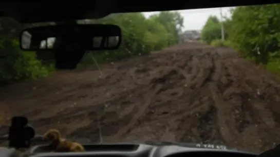 Автостоп. Дорога из Поньги в Ворзогоры.