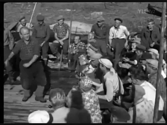 Tukkilais orkesteri - IEVAN POLKKA (elokuva "On lautalla pienoinen kahvila" 1952)