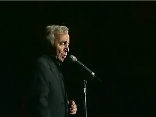 Charles Aznavour - Hier encore (Pour toi Arménie, L'opéra d'Ierevan, 21 septembre 1996)