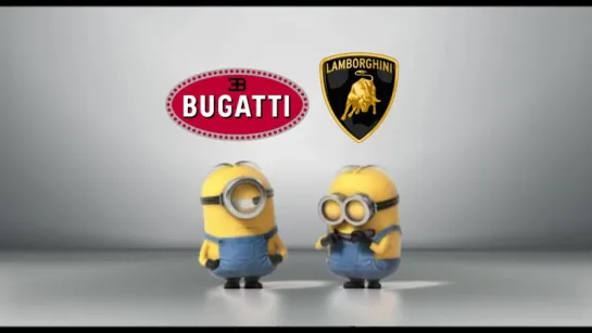 Lamborghini VS Bugatti Minions Edition