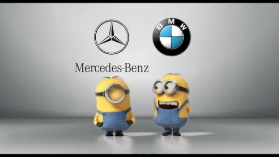 Mercedes-Benz vs. BMW Minions Style