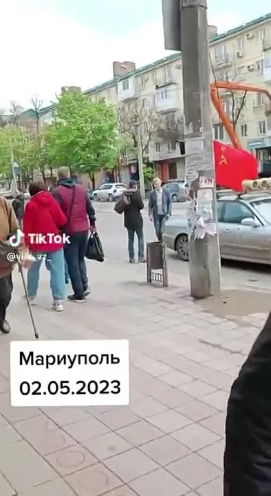 Мариуполь, подготовка к 9 мая💪🇷🇺