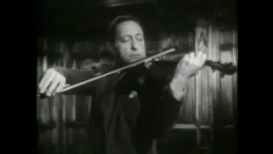 Jascha Heifetz plays Brahms Hungarian Dance #7