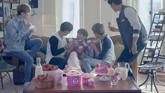 150301 SHINee - 'Baskin Robbins' Commercial Film