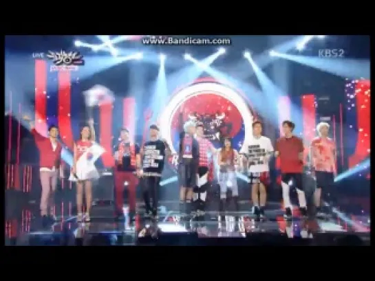 140613 KBS『Music Bank』Special Stage for Worldcup!