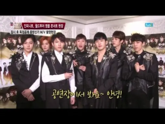 140305 SBSE K-STAR NEWS INFINITE (One Great Step Returns)