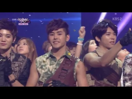 130726 Music Bank Ending - Ailee wins