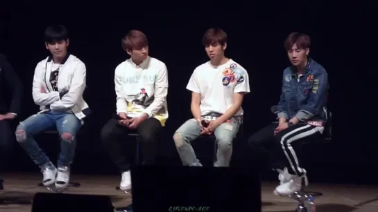 INFINITE 24hours release event tokyo part2.150510 dongwoo sungkyu woohyun