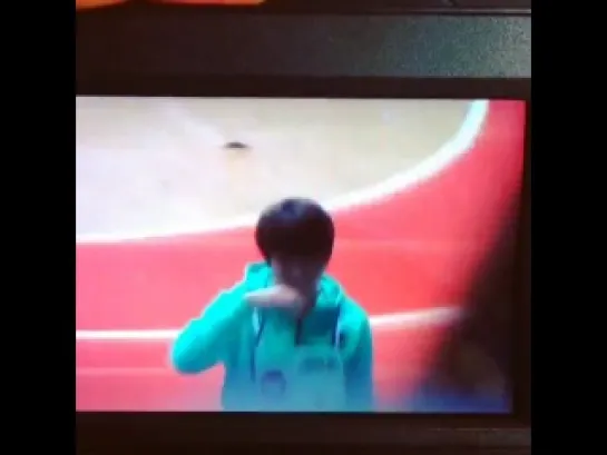 【FANCAM/INSTAGRAM】130114 MBC Idol Star Athletics Championship