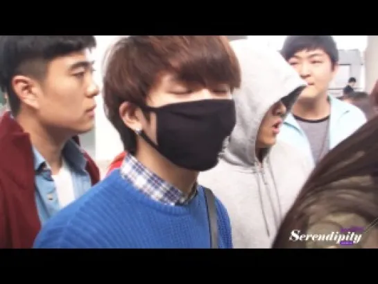 [FANCAM] 131020 Woohyun @  Gimpo Airport