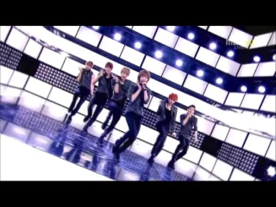 [120121] INFINITE - New Year Greeting @ MBC Music Core