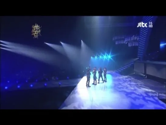 120119 INFINITE - Paradise + Be Mine @ GDA 2011