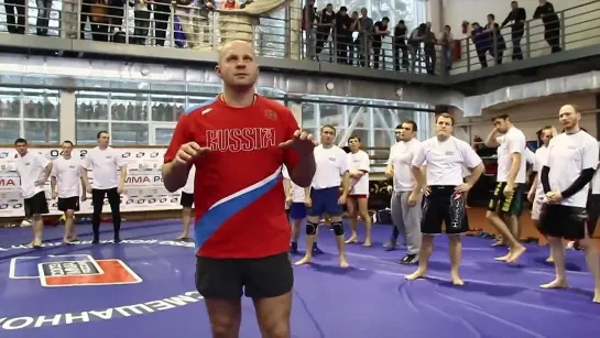 Разминка Федора Емельяненко. Workout by Fedor Emelianenko